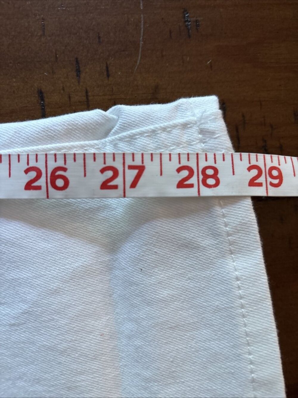 Frye White Ladies Jeans Size 8/29 - Picture 8 of 8